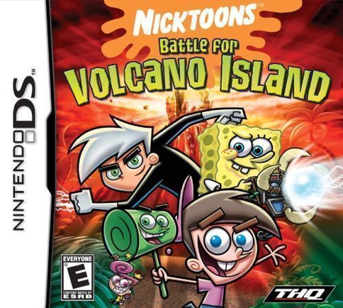 Rom juego Nicktoons - Battle For Volcano Island
